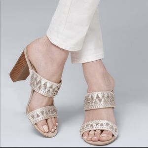 ISLA BEADED CHUNKY SLIDE